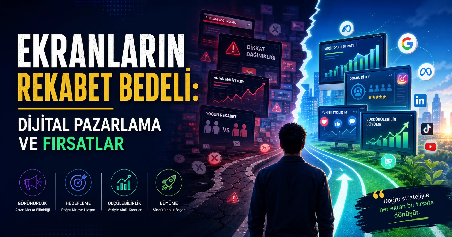 Ekranların Rekabet Bedeli: Dijital Pazarlama ve Fırsatlar