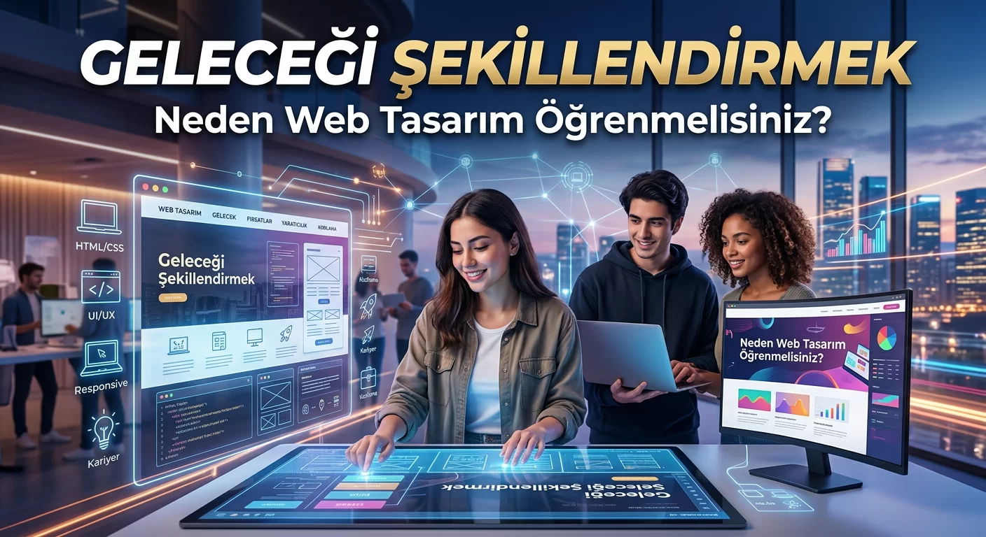 Geleceği Şekillendirmek : Neden Web Tasarım Öğrenmelisiniz?