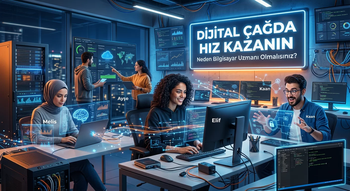 Dijital Çağda Hız Kazanın: Neden Bilgisayar Uzmanı Olmalısınız?