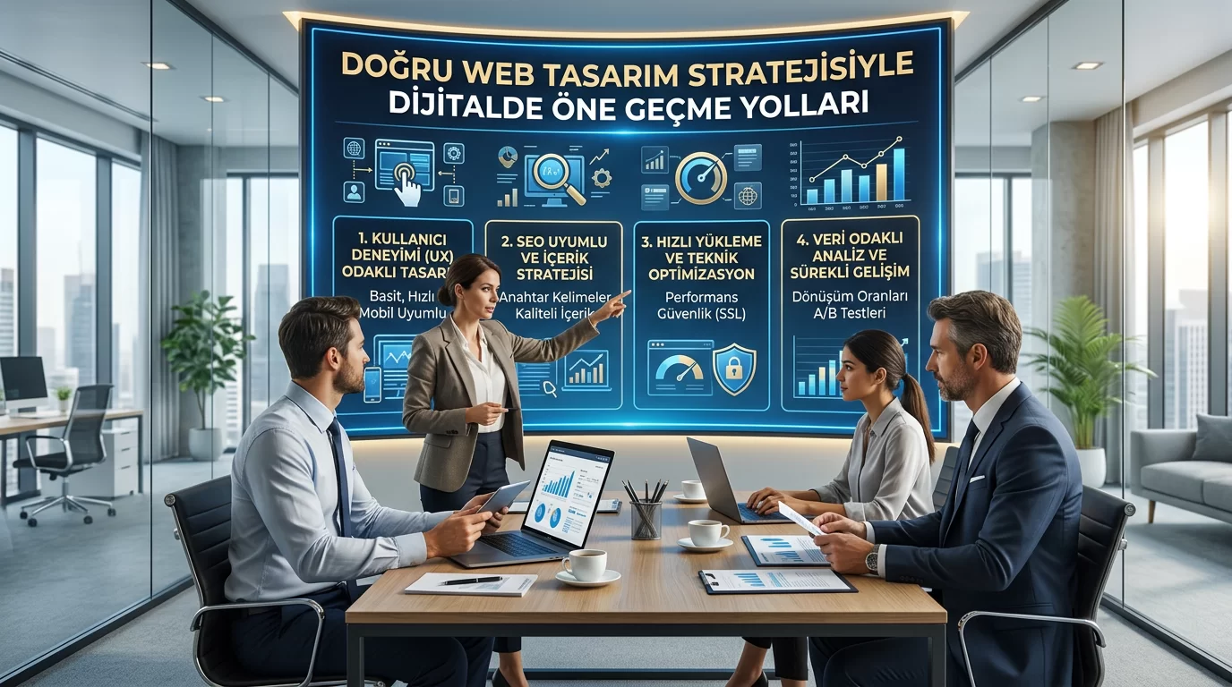 Doğru Web Tasarım Stratejisiyle Dijitalde Öne Geçme Yolları