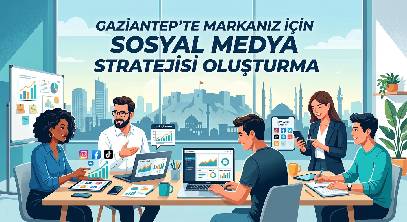 Gaziantep’te Markanız İçin Sosyal Medya Stratejisi Oluşturma
