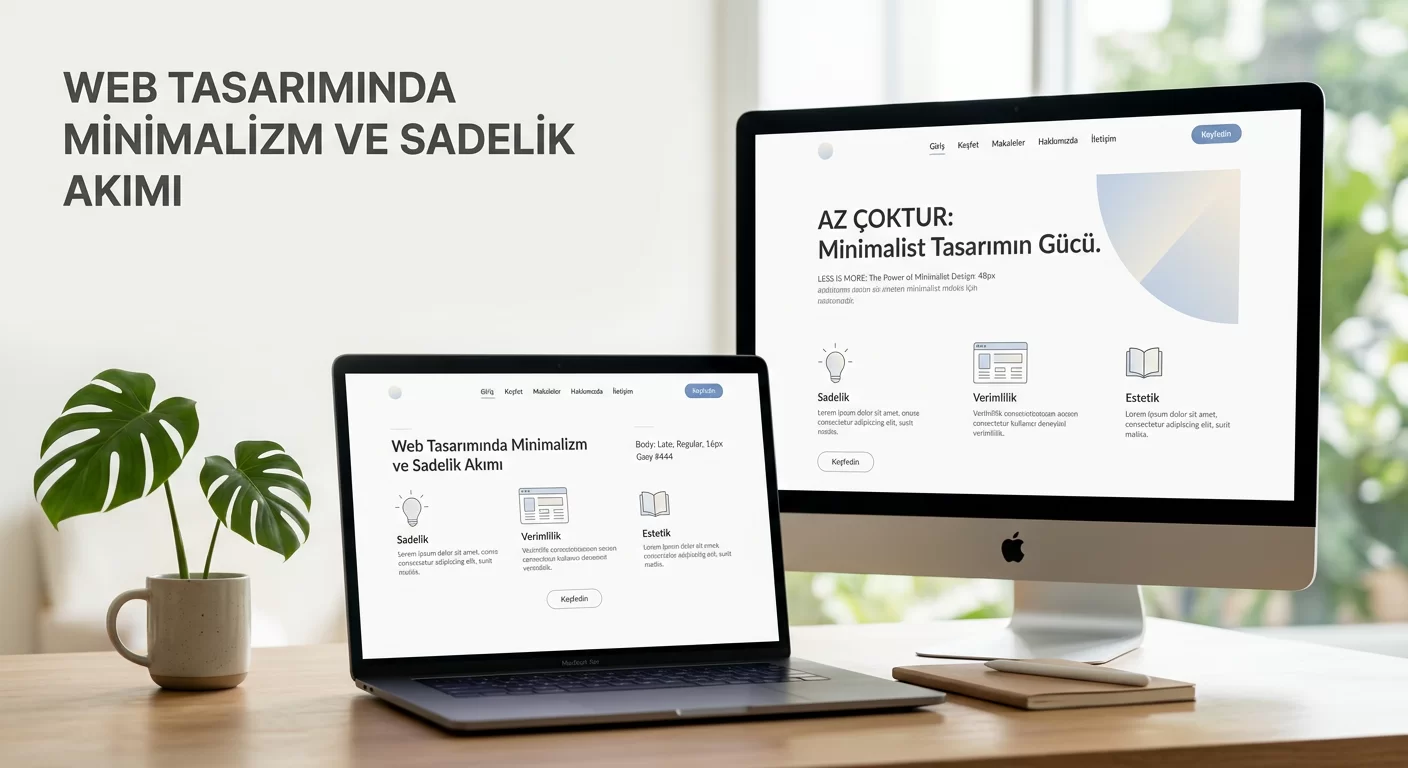 Web Tasarımında Minimalizm ve Sadelik Akımı