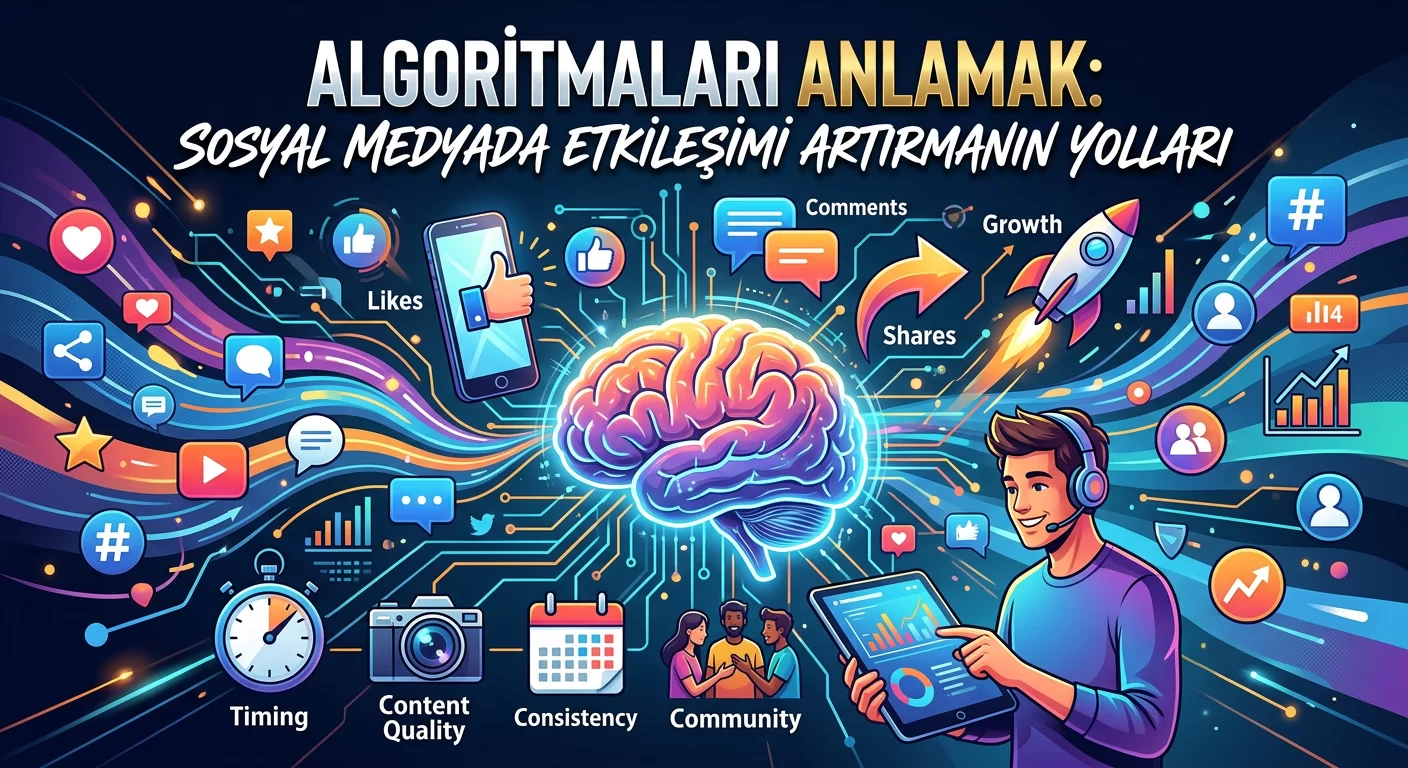 Algoritmaları Anlamak: Sosyal Medyada Etkileşimi Artırmanın Yolları