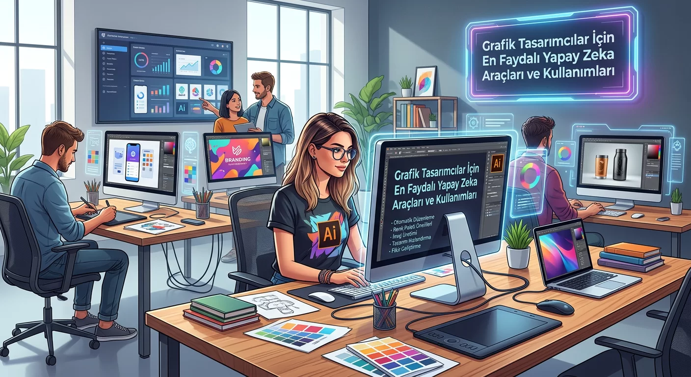 Grafik Tasarımcılar İçin En Faydalı Yapay Zeka Araçları ve Kullanımları