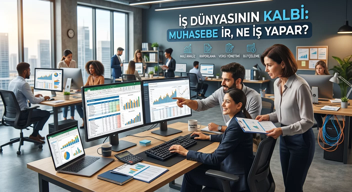 İş Dünyasının Kalbi: Muhasebe Nedir, Ne İş Yapar?