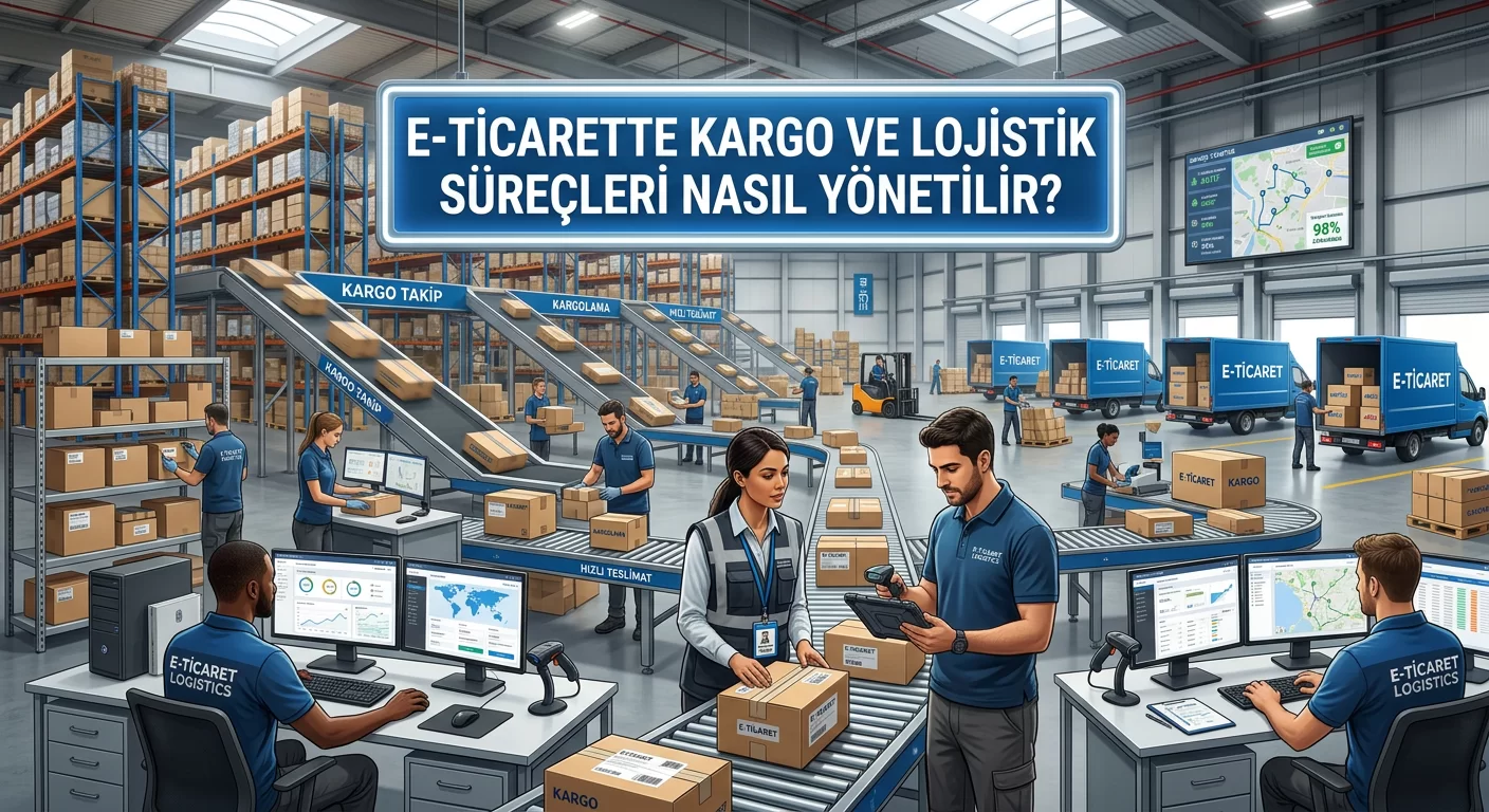 E-Ticarette Kargo ve Lojistik Süreçleri Nasıl Yönetilir?