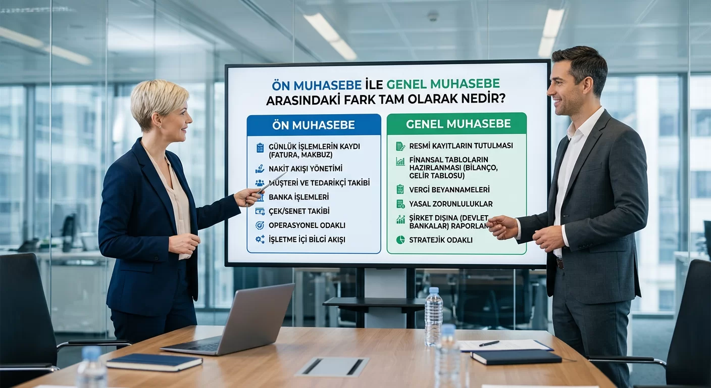 Ön Muhasebe ile Genel Muhasebe Arasındaki Fark Tam Olarak Nedir?