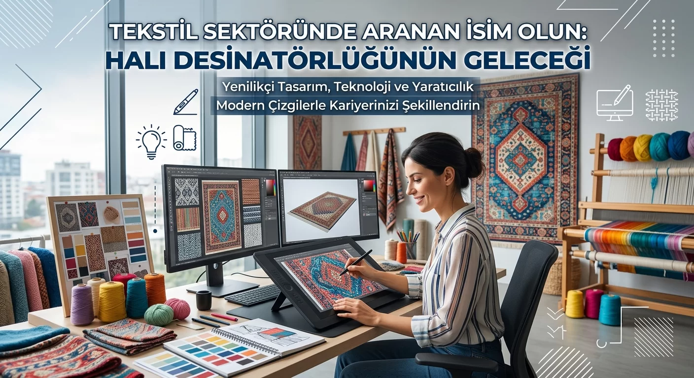 Tekstil Sektöründe Aranan İsim Olun: Halı Desinatörlüğünün Geleceği