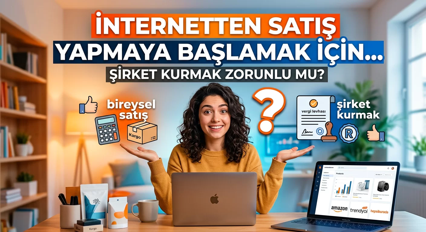 İnternetten Satış Yapmaya Başlamak İçin Şirket Kurmak Zorunlu mu?