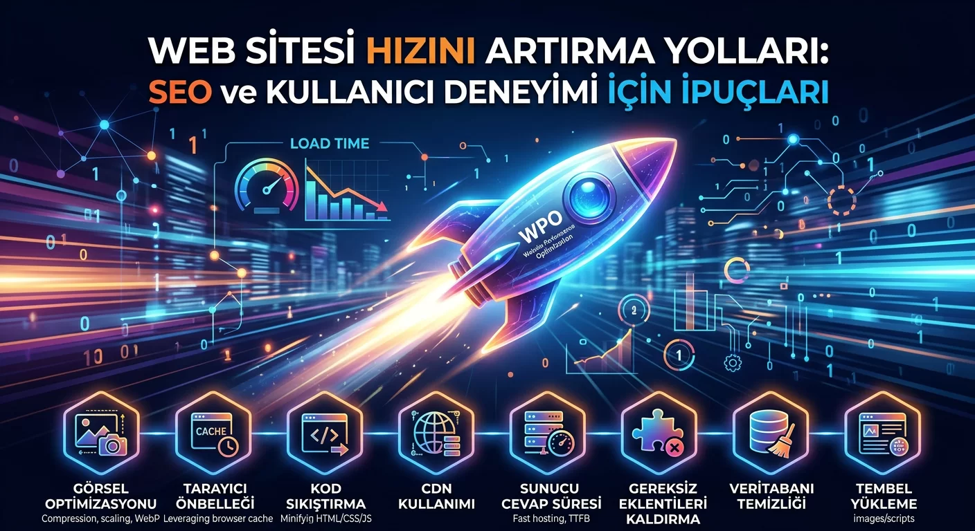 Web Sitesi Hızını Artırma Yolları SEO ve Kullanıcı Deneyimi İçin İpuçları