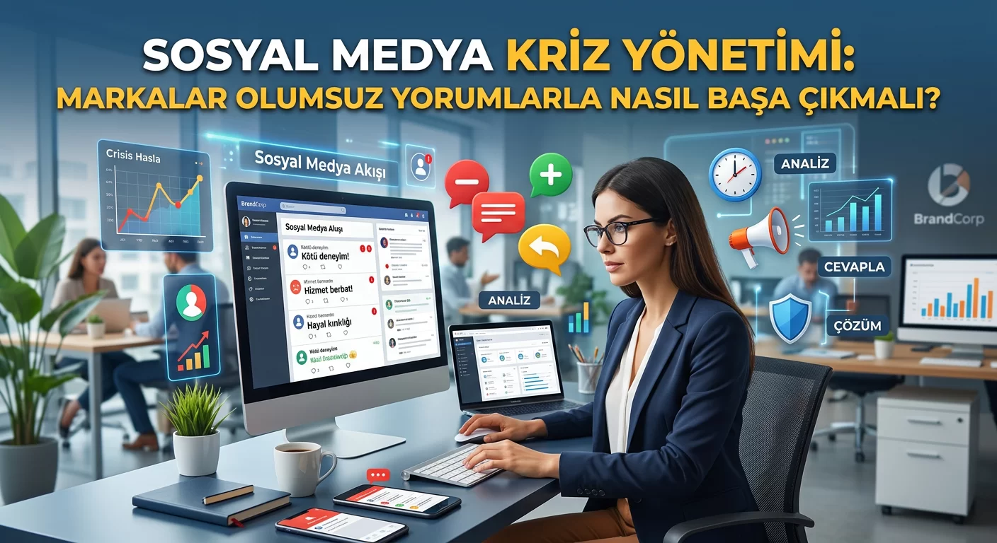 Sosyal Medya Kriz Yönetimi: Markalar Olumsuz Yorumlarla Nasıl Başa Çıkmalı?