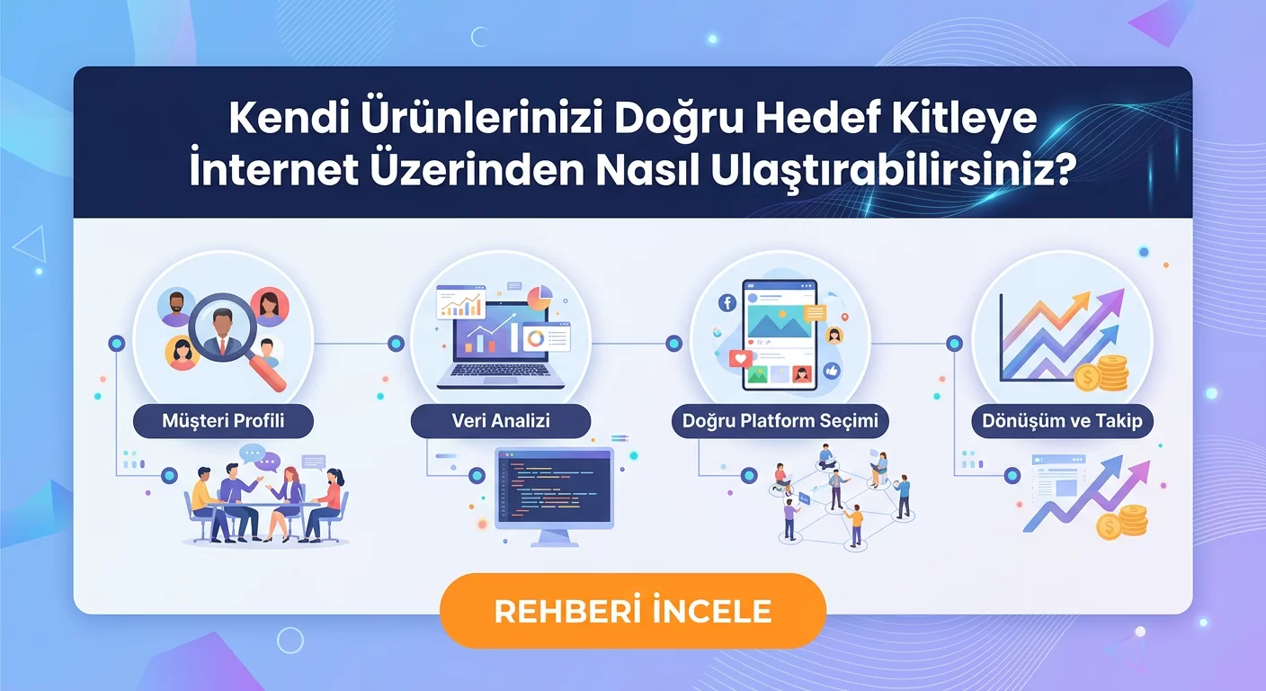 Kendi Ürünlerinizi Doğru Hedef Kitleye İnternet Üzerinden Nasıl Ulaştırabilirsiniz?
