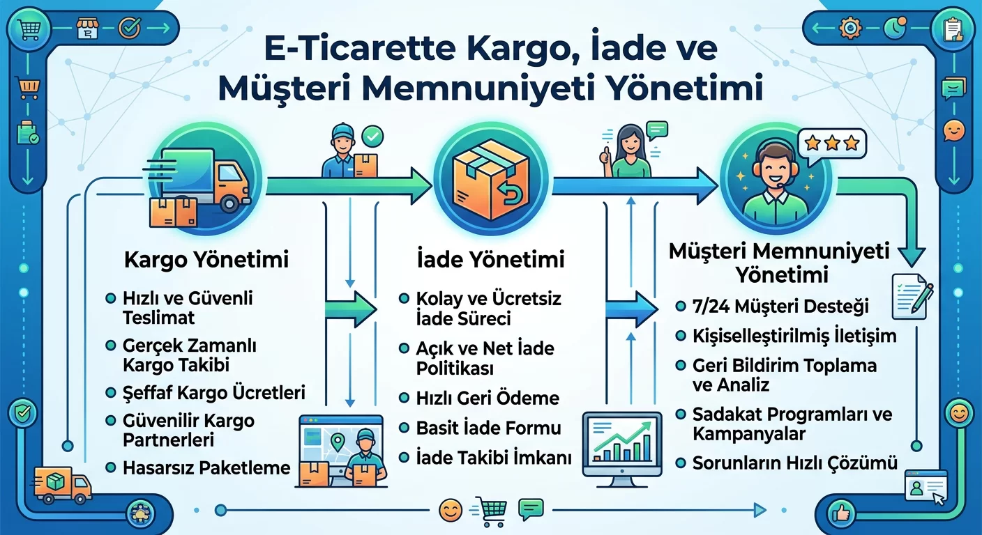 E-Ticarette Kargo, İade ve Müşteri Memnuniyeti Yönetimi