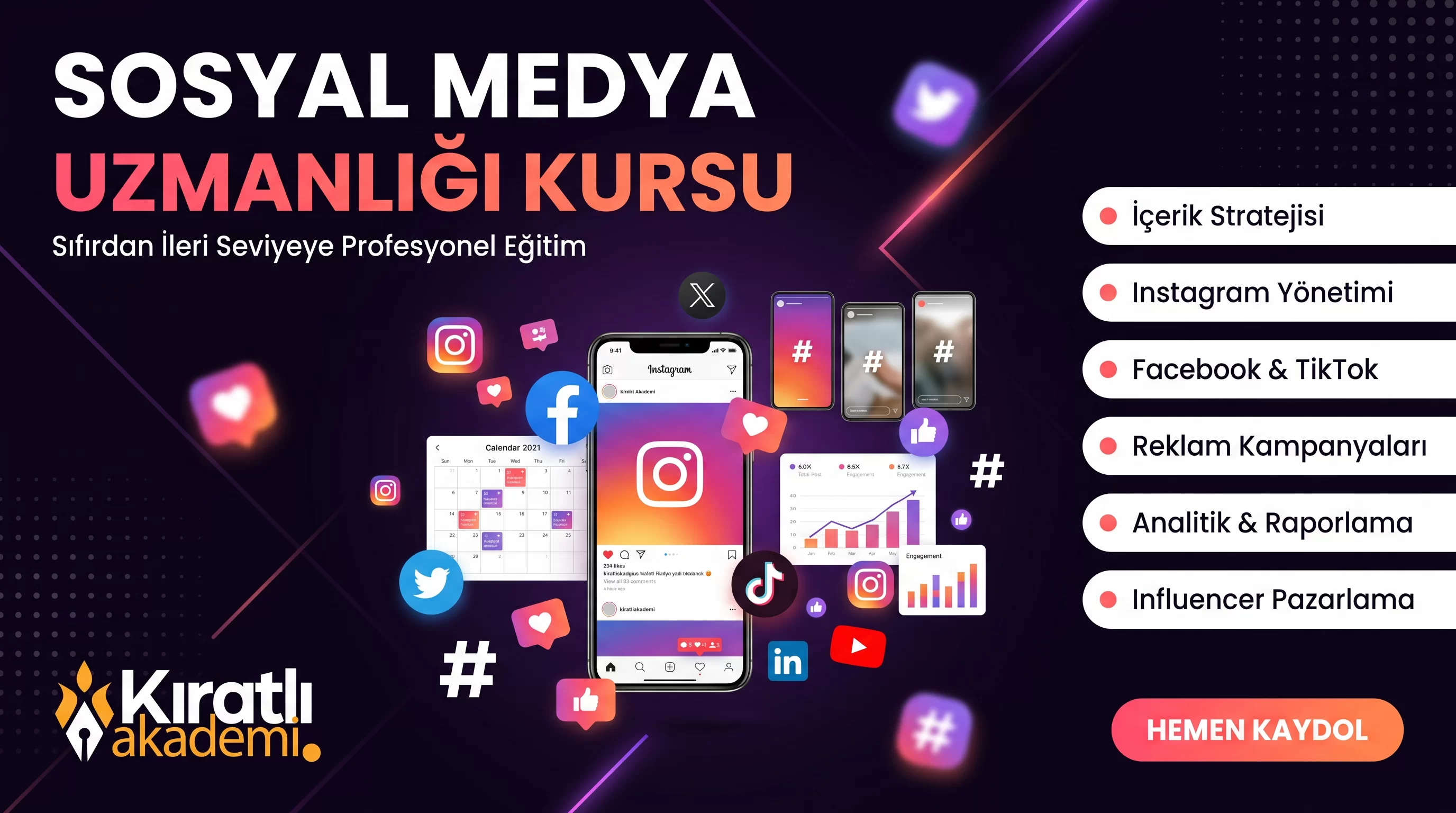 Sosyal Medya Uzmanlığı Kursu
