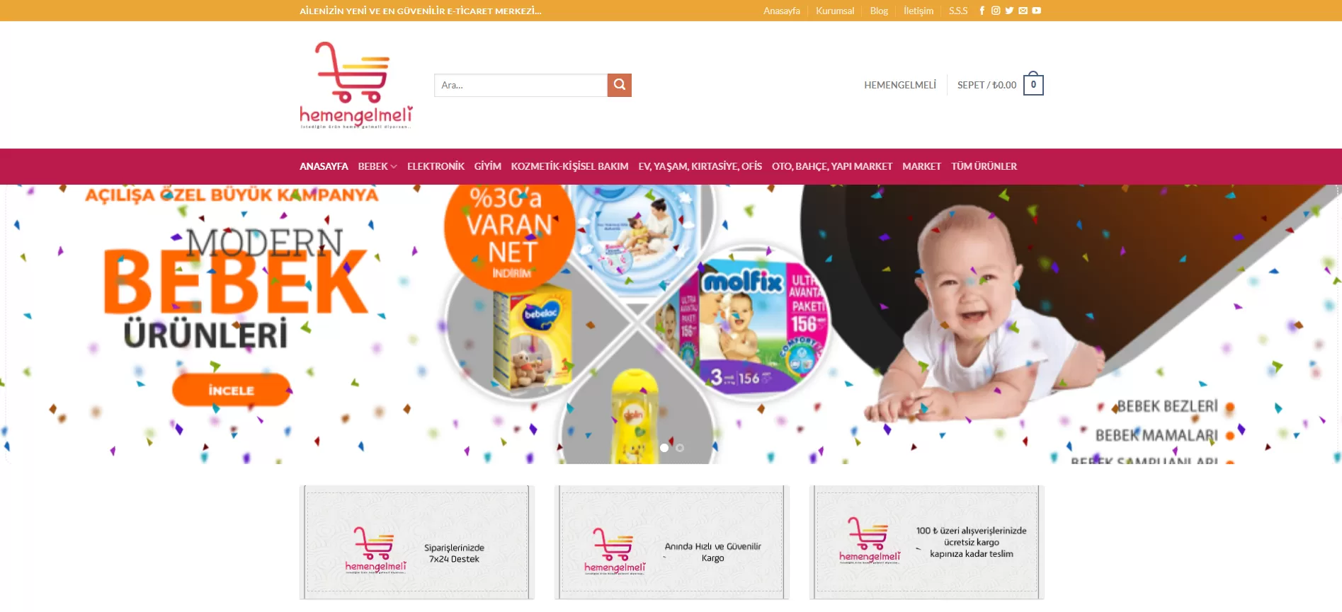Hemen Gelmeli E-Ticaret