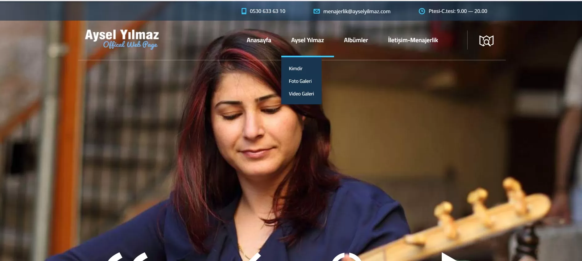 Aysel Yılmaz Kişisel Web