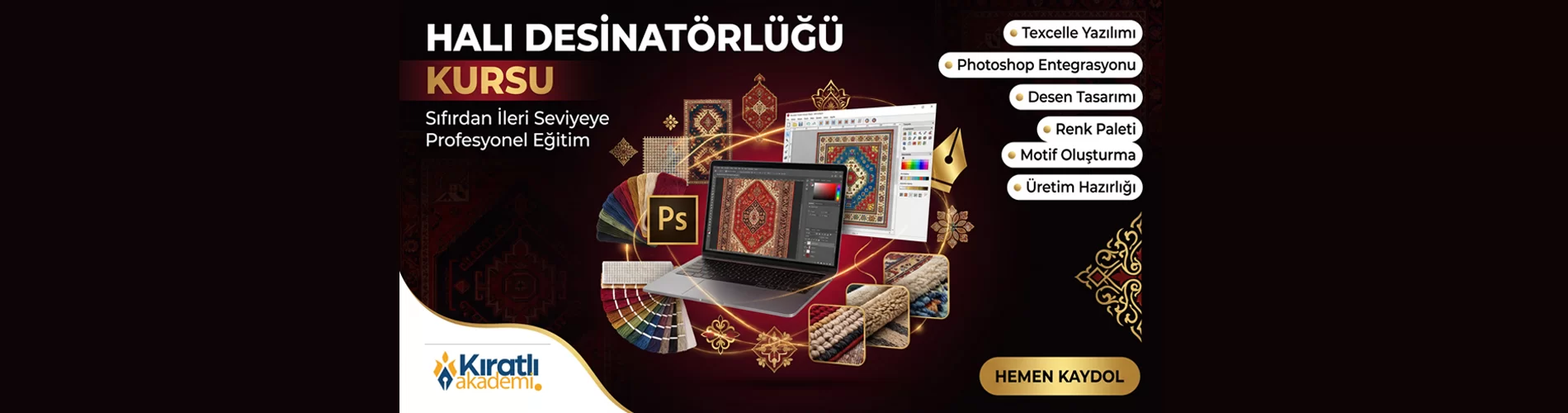 Gaziantep Halı Desinatörlüğü Kursu